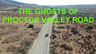 The Legendary Ghost Stories & Paranormal Bigfoot Activities in Proctor Valley San Diego California