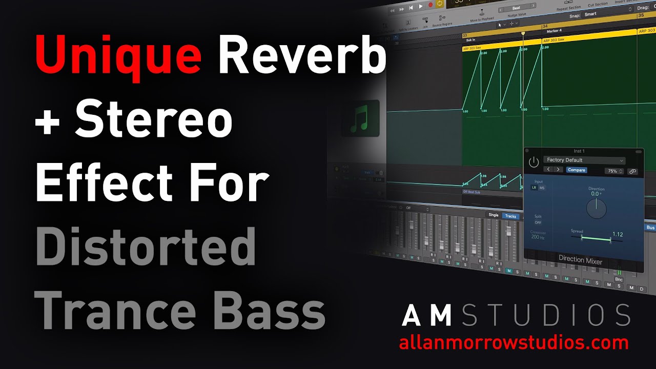 HOW TO BE DIFFERENT FROM THE REST! - Unique Trance Bass Effect - allanmorrowstudios.com