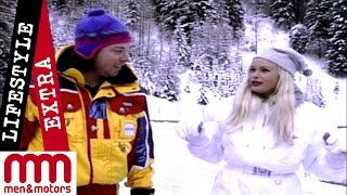 Emma Harrison gets lesson in Ice Curling