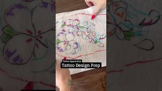 Tattoo Design Prep | Tattoo Apprentice #tattoodesignprocess #tattooartist #fortmyersfl