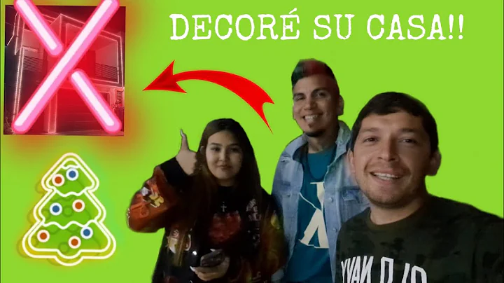 CHULE Y CHRIS ME CONTRATARON PARA ESTO//LES DI UNA...
