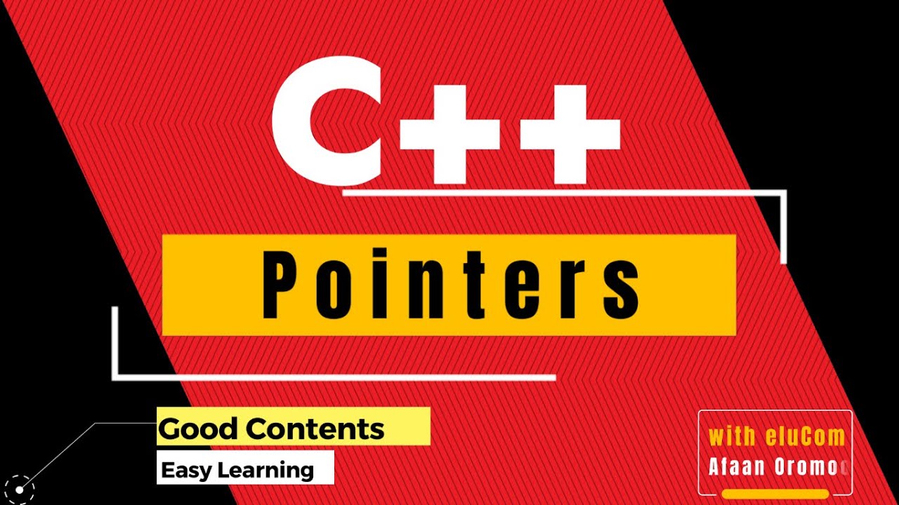 C++ pointers | part 22 - YouTube