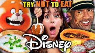 Try Not To Eat  Disney (Turning Red, Encanto, Raya & The Last Dragon) | People Vs. Food