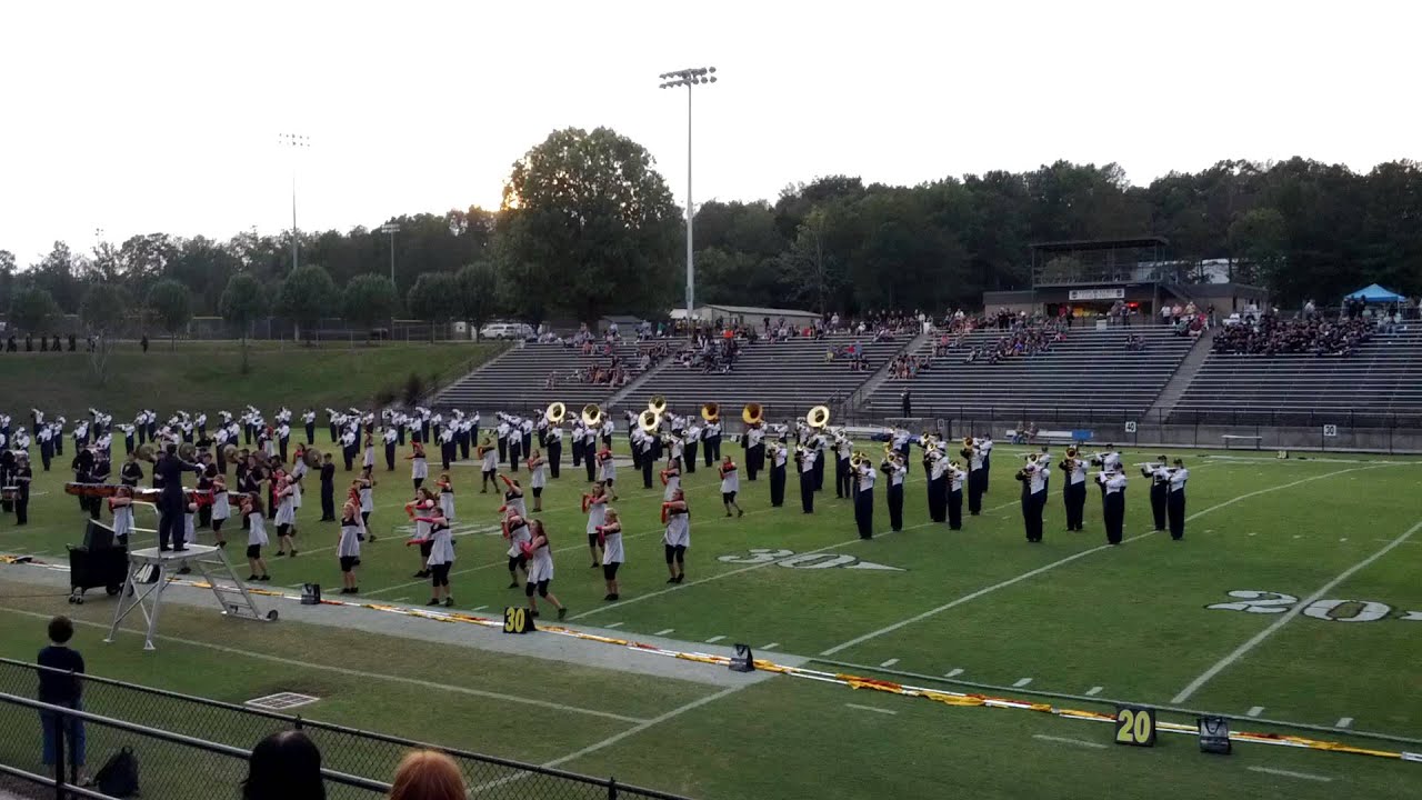 Walker Valley High School Band in Competition on September 29, 2012