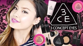 3CE One Brand Korean Makeup Tutorial | Demo, Review, and Swatches!