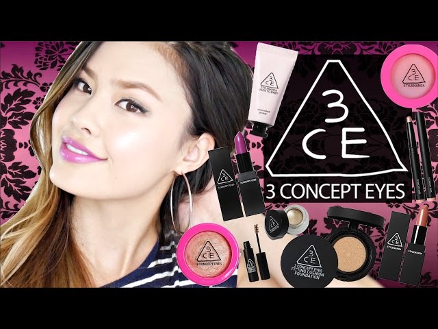 3Ce One Brand Korean Makeup Tutorial | Demo, Review, And Swatches! - Youtube