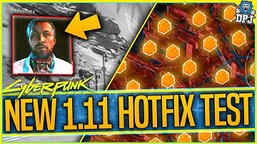 1.11 Hotfix Testing - LEGENDARY LOOT RANDOM ROLL FIX & DOWN ON THE STREET FIX? - Cyberpunk 2077