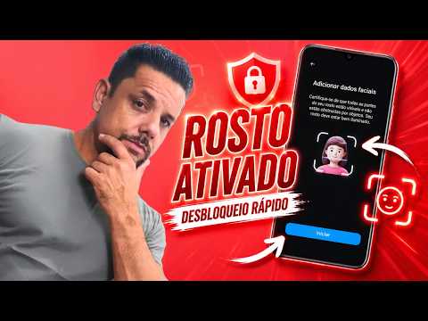 Como Configurar Reconhecimento Facial no POCO C85! (Desbloqueio pelo Rosto)