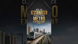 Why Smart Investors Track Metro Expansion Closely 🚇 #smartinvestors