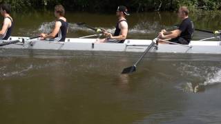 Trinity Hall M3, May Bumps 2017 slow motion [oarstack]