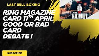 Ring Magazine's April 11 Card: Fireworks or Flop?