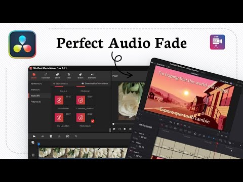 How to fade out audio in DaVinci Resolve (Sound Finish)