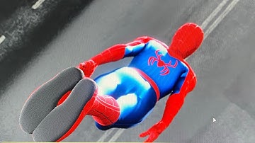 Spider-Man swing ( 3d animation ) test