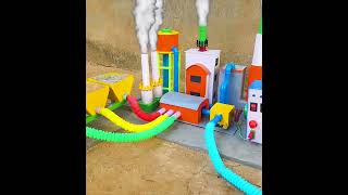 DIY Mini Concrete Batching Plant | Cement Concrete Mixer Machine | Amazing Science Project