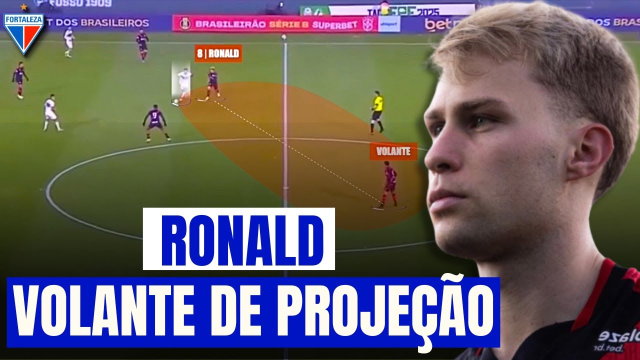 COMO JOGA RONALD VOLANTE DO FORTALEZA