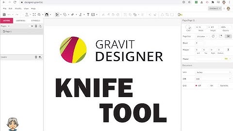 Gravit - Knife Tool