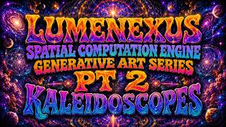 Lumenexus Spatial Computation Engine Generative Art Series. PT.2 Kaleidoscopes. #coding #ai