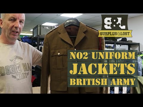 British Army No2 Uniform Jackets