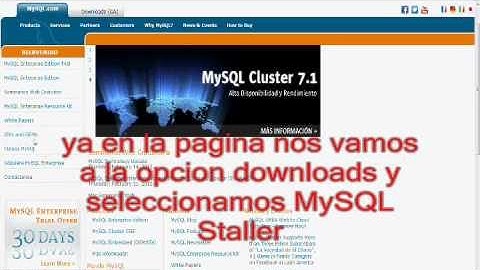tutorial para instalar MySQL