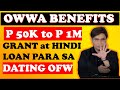  anu ang benefits ng mga dating ofw na active owwa members na umuwi na sa pilipinas