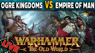 Download Lagu Ogre Kingdoms vs Empire of Man - Warhammer The Old World Live Battle Report MP3