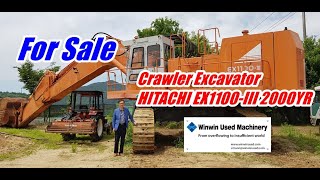 [ Winwin Used Machinery ] Used Excavator HITACHI EX1100-3 2000yr For sale