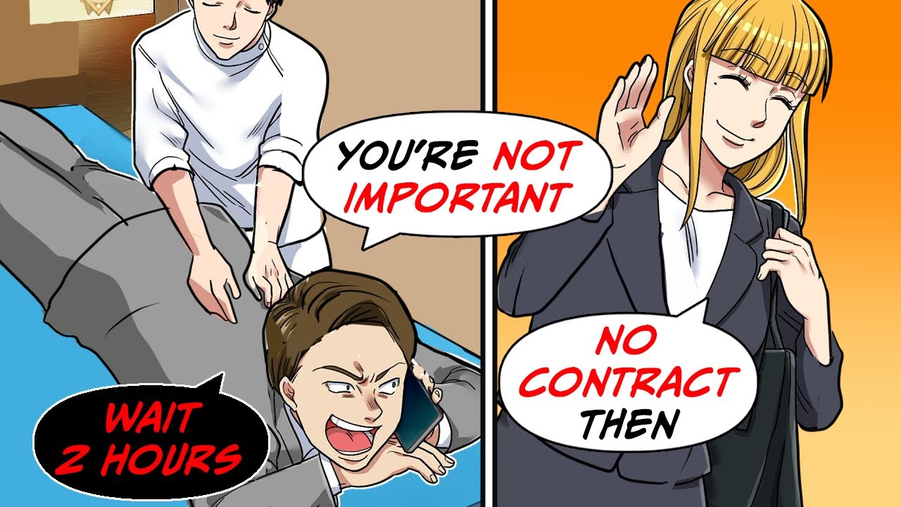 Our contractor said they were gonna be late to the business meeting because...