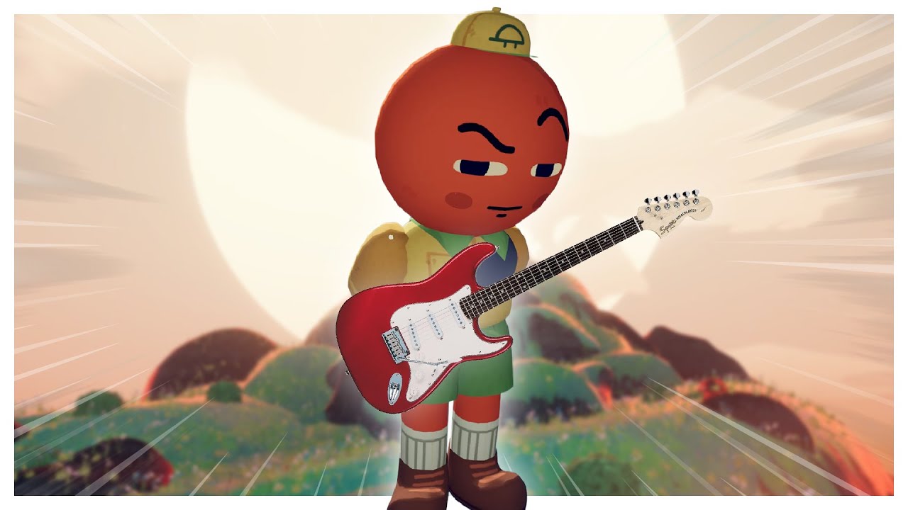 Using my GUITAR as a MICROPHONE to TROLL my friend... (PEAK)