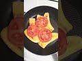 Desayuno plátanos con mozarella, y tomate #parati #bienestar