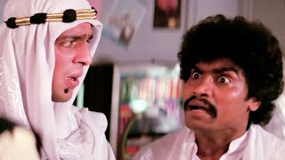 Download Lagu ये अरब तो तेलुगु बोल रहा हैं! 😲😂 Johnny Lever से Overacting करते हो गयी गड़बड़ - TEZAAB Comedy Scenes MP3
