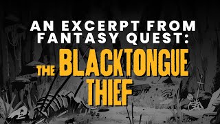 The Blacktongue Thief - SNEAK PEEK EXCERPT with Author Christopher Buehlman