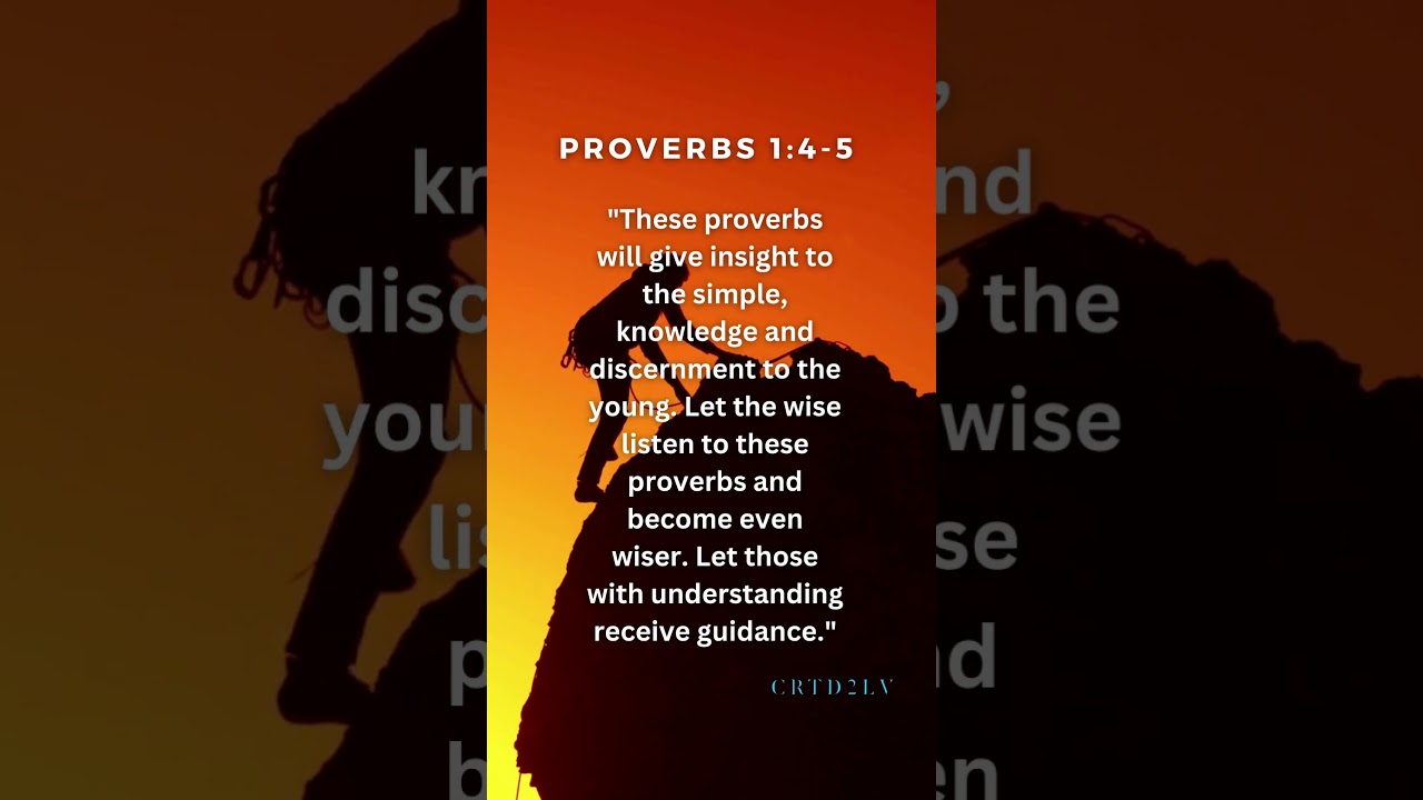 Insights, Knowledge, and Guidance With Scripture. 