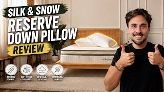 Silk & Snow Reserve Down Pillow Review: Luxury Down Comfort With Real Support?