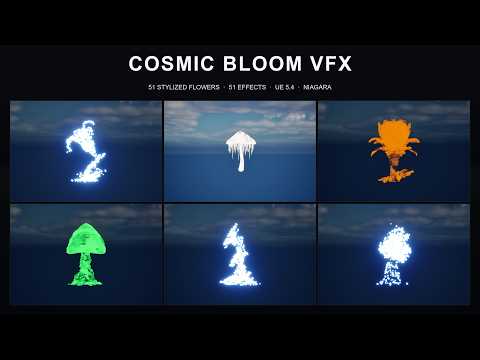 Cosmic Bloom VFX — Constellations & Lumen Light