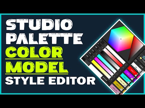 OpenToonz Tutorial: Style Editor, Studio Palette & Color Model