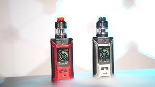 Color Finally! Wismec Sinuous Ravage 230 Kit Review! VapinwithTwisted420