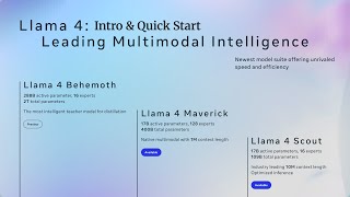 3 Ways to Use Llama 4 for Free – Meta’s Powerful New AI Models!