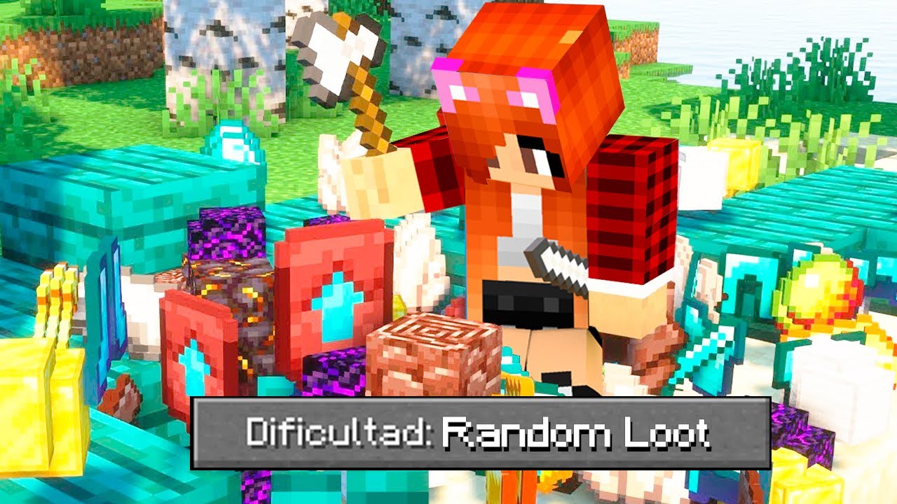 MINECRAFT pero los items son RANDOM - YouTube