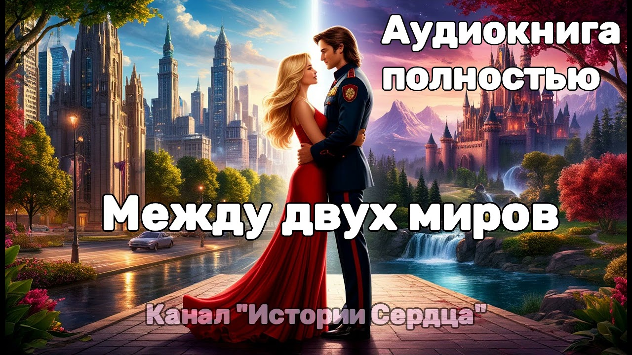 💖МЕЖДУ ДВУХ МИРОВ 🎶 АУДИОКНИГА ПОЛНОСТЬЮ  🎶 ЛЮБОВНОЕ ФЭНТЭЗИ  💖ПОПАДАНКА, МАГИЯ И ЛЮБОВЬ