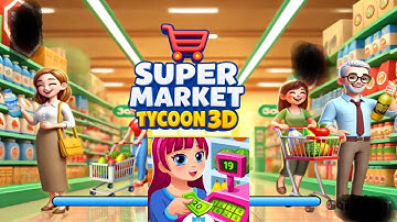 Super Market GamePlay 🛒 | Android & iOS | Supermarket Simulator Mobile | Cashier & Store Management
