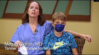 My COVID-19 Vaccine Story – Megan Grilliot, MD, and Son Kaden