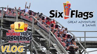 How to use Mobile Ordering at Six Flags Great Adventure | VLOG | July 16th, 2020