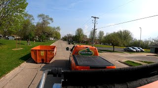 A BUSY DAY IN THE LIFE OF A ROLL OFF DUMPSTER BUSINESS