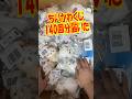 むちゃでかダンボール大量に届いた!ちいかわ&ハチワレだらけくじ140回分の賞品紹介するよ!! #shorts #short #ちいかわ