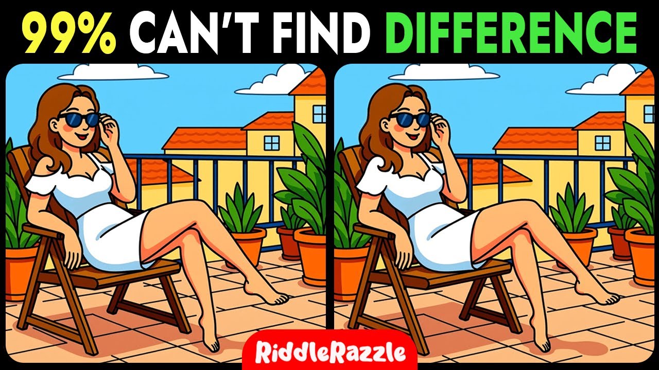Spot 3 Differences! 5 Picture Puzzles That Will Test Your Observation Skills