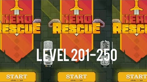 Hero rescue level 201-250
