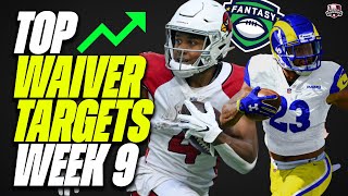 2022 Fantasy Football - Week 9 Must Add Waiver Wire Players To Target - Fantasy Football Advice