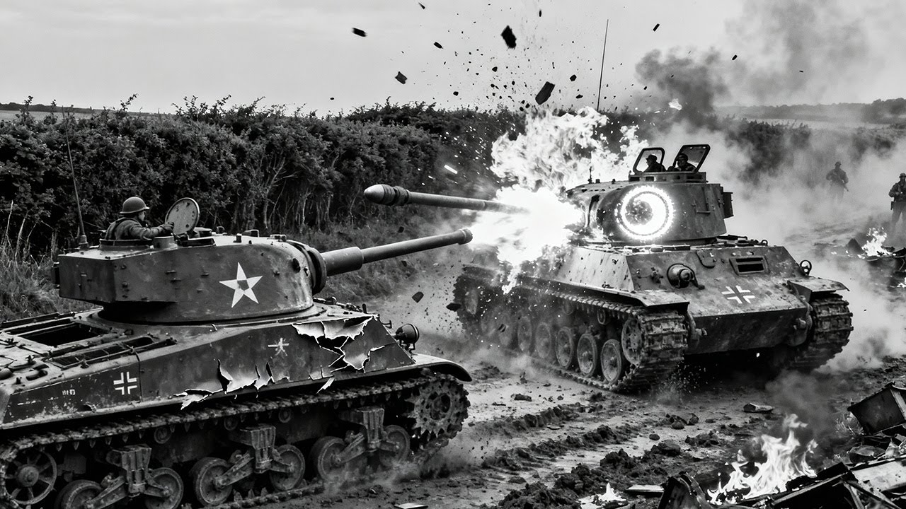 The Secret Shell That Turned German Panthers Into Burning Metal Coffins