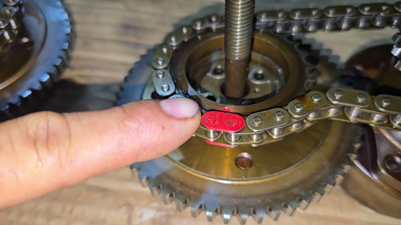 sincronización de cadena de tiempo motor v6 3.5L turbó ford f150