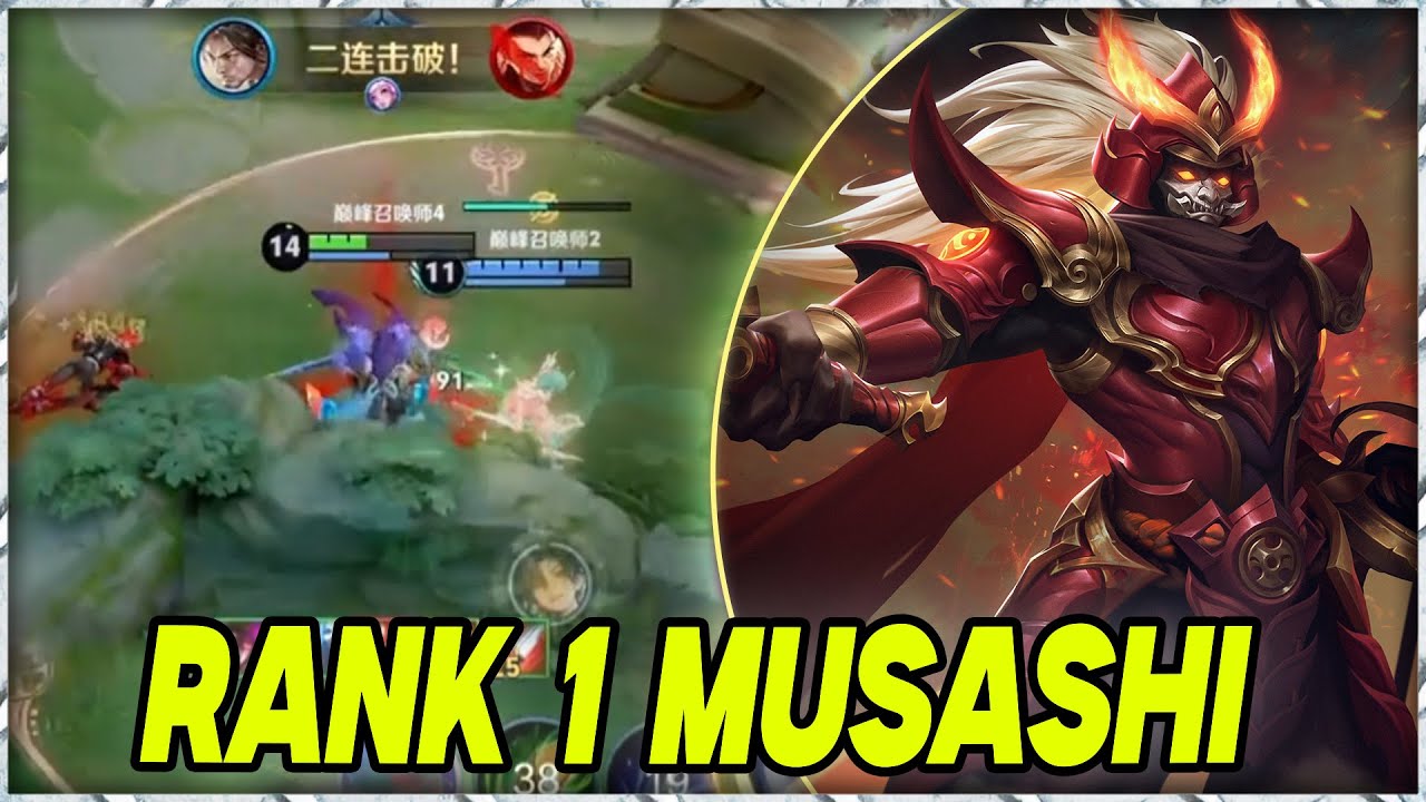RANK 1 MUSASHI INSANE ROTATION! ⚔️ THE "BROKEN" 2026 PRO BUILD (ENGSUB/HOK)